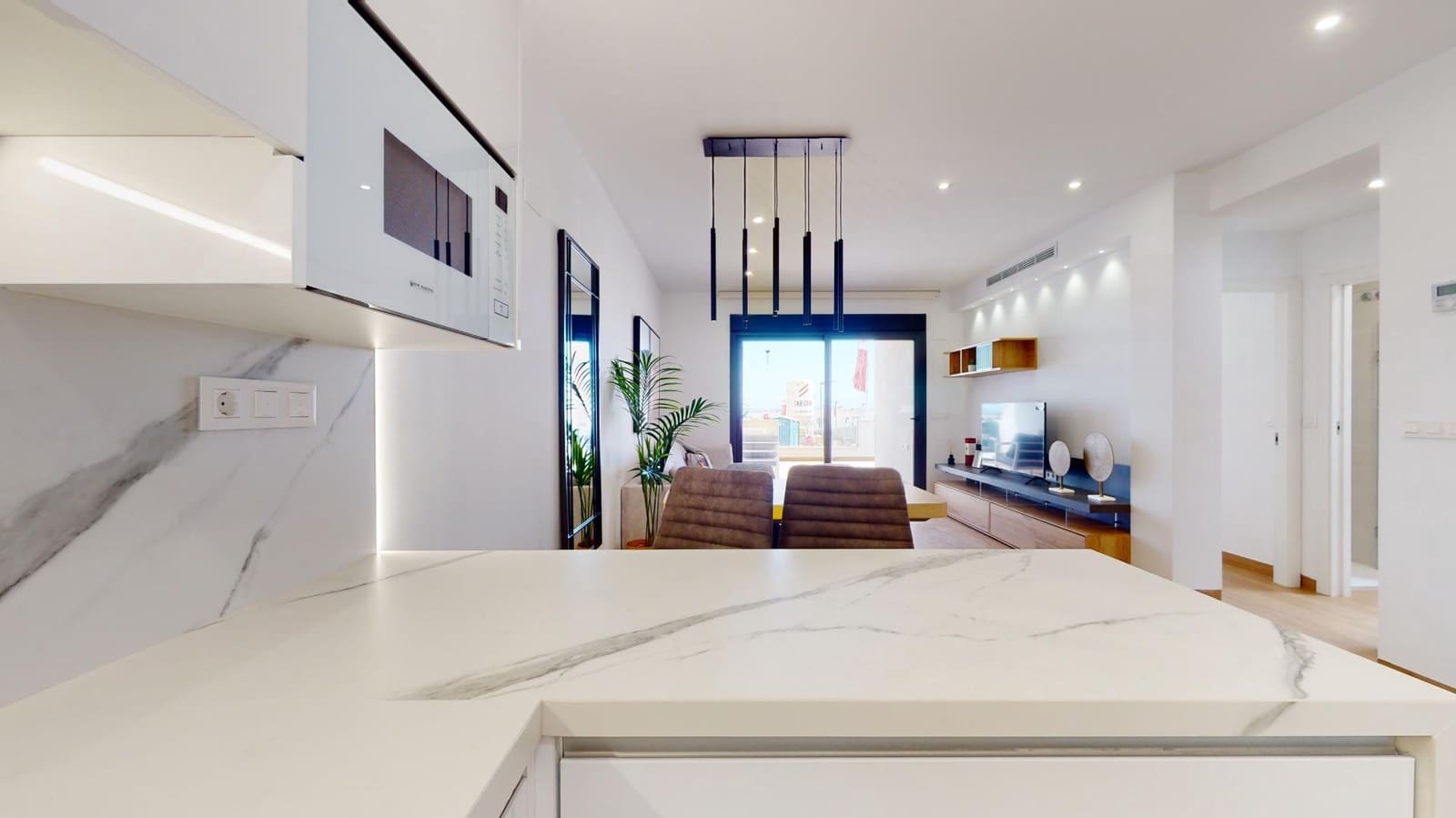 2 Zimmer Bungalow zu verkaufen in Los Balcones mit Pool Garage - 279.900 € (Ref: 9240035)