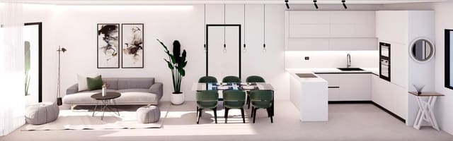 2 makuuhuone Huoneisto myytävänä paikassa Cala de Finestrat, Finestrat mukana uima-altaan 
autotalli - 299 900 € (Ref: 9240039)