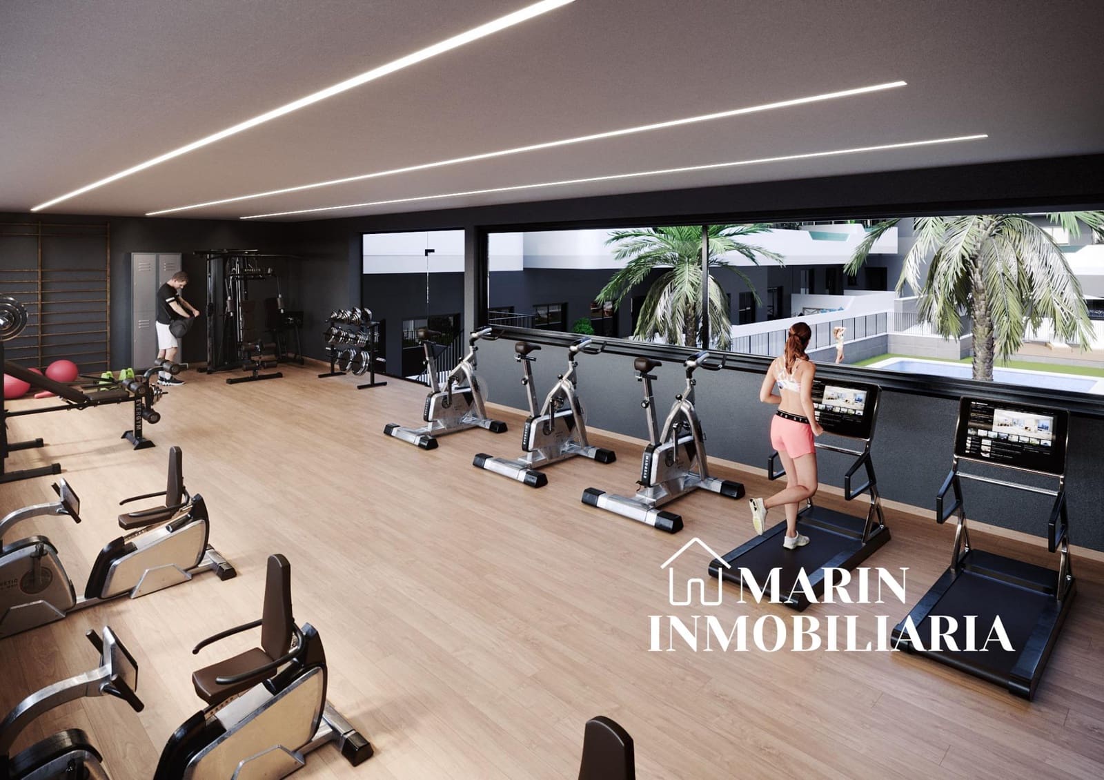 2 soverom Penthouse til salgs i Santa Pola med svømmebasseng garasje - € 310 000 (Ref: 9257367)