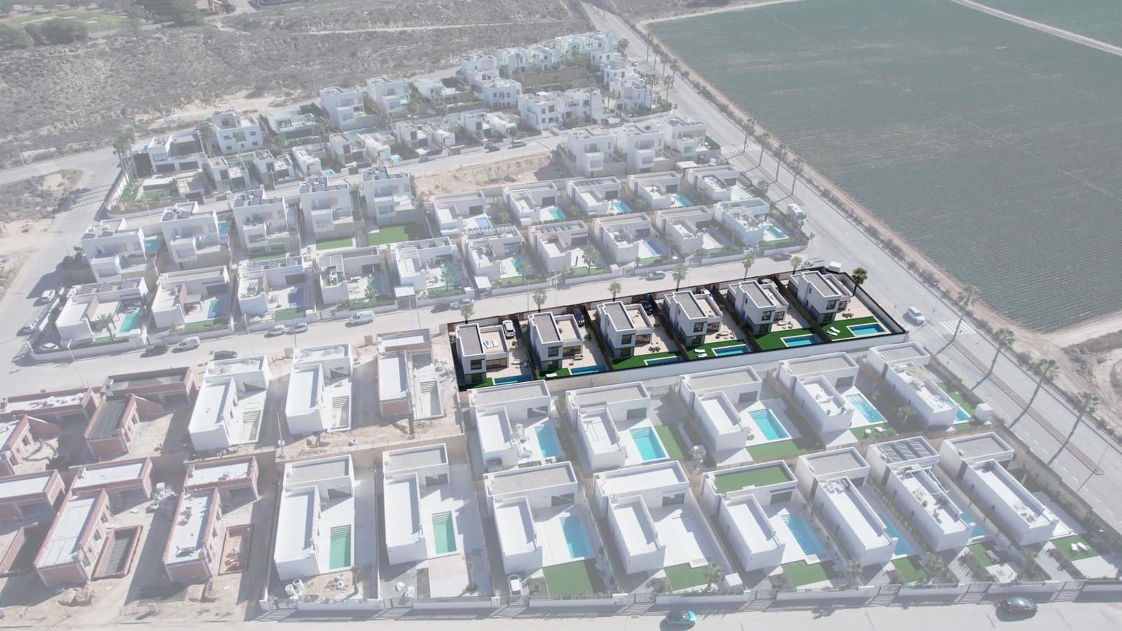 Chalet de 3 habitaciones en Algorfa en venta con piscina garaje - 535.000 € (Ref: 9338112)