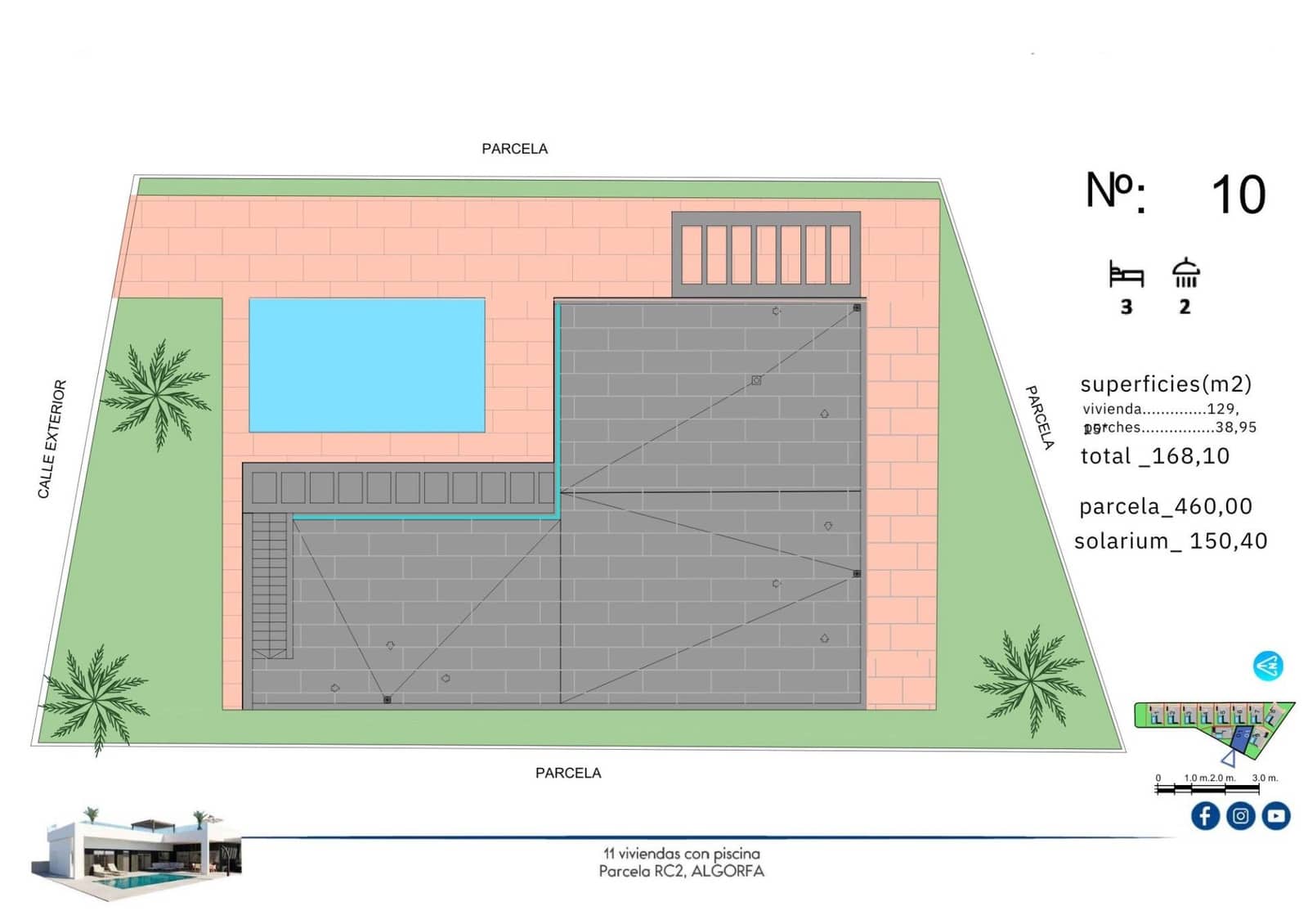3 quarto Moradia para venda em Algorfa com garagem - 680 000 € (Ref: 9440603)