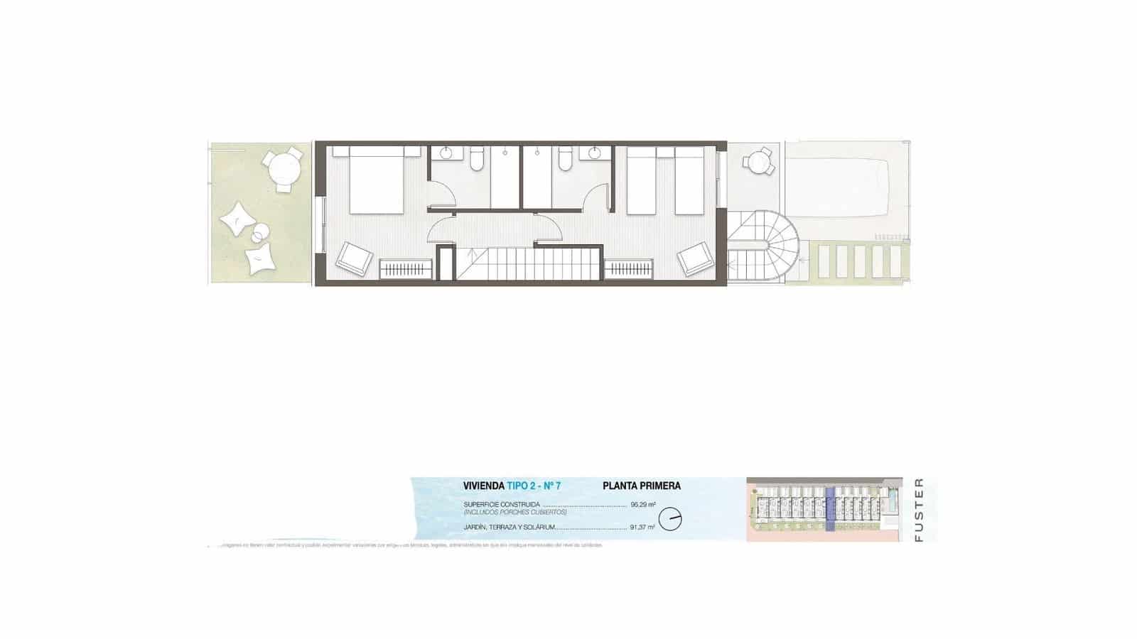 3 chambre Villa/Maison Mitoyenne à vendre à Pilar de la Horadada avec piscine garage - 339 900 € (Ref: 9452220)