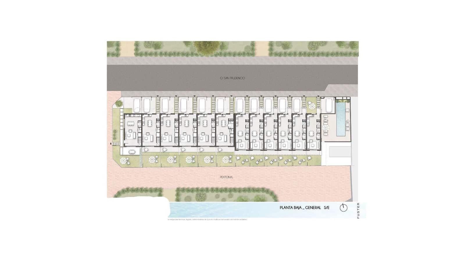 3 chambre Villa/Maison Mitoyenne à vendre à Pilar de la Horadada avec piscine garage - 339 900 € (Ref: 9452220)