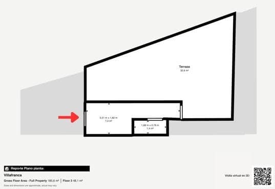 3 sovrum Hus till salu i Villafranca de Cordoba med pool - 159 000 € (Ref: 9809126)