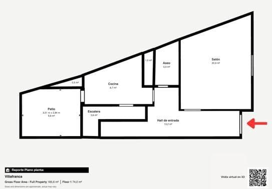 3 sovrum Hus till salu i Villafranca de Cordoba med pool - 159 000 € (Ref: 9809126)