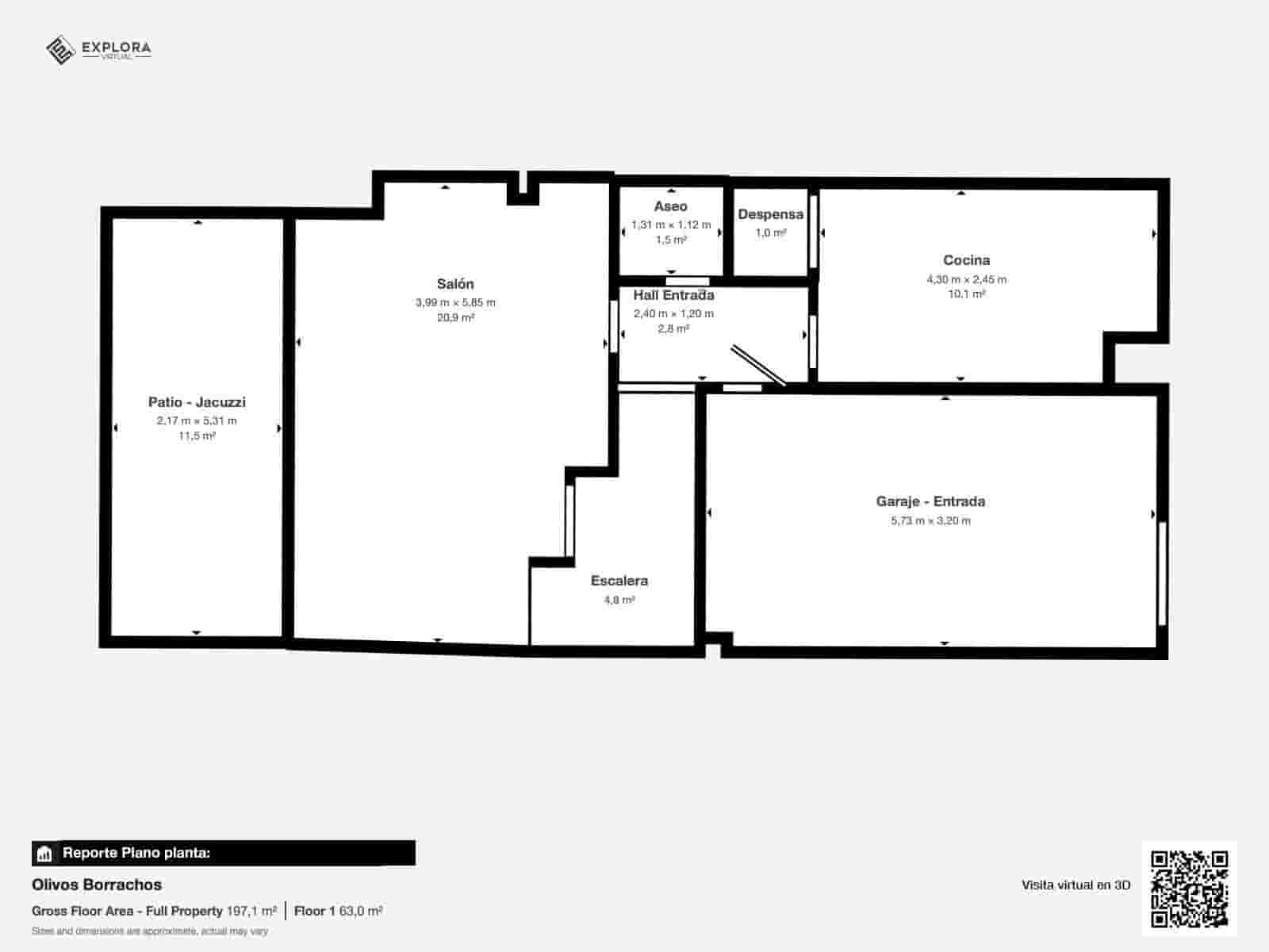 3 sovrum Radhus till salu i Cordoba stad med pool garage - 350 000 € (Ref: 9809141)