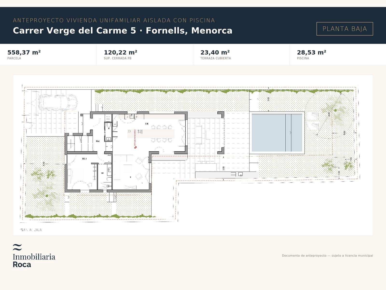 4 sypialnia Willa na sprzedaż w Fornells z basenem - 1 580 000 € (Ref: 10044858)