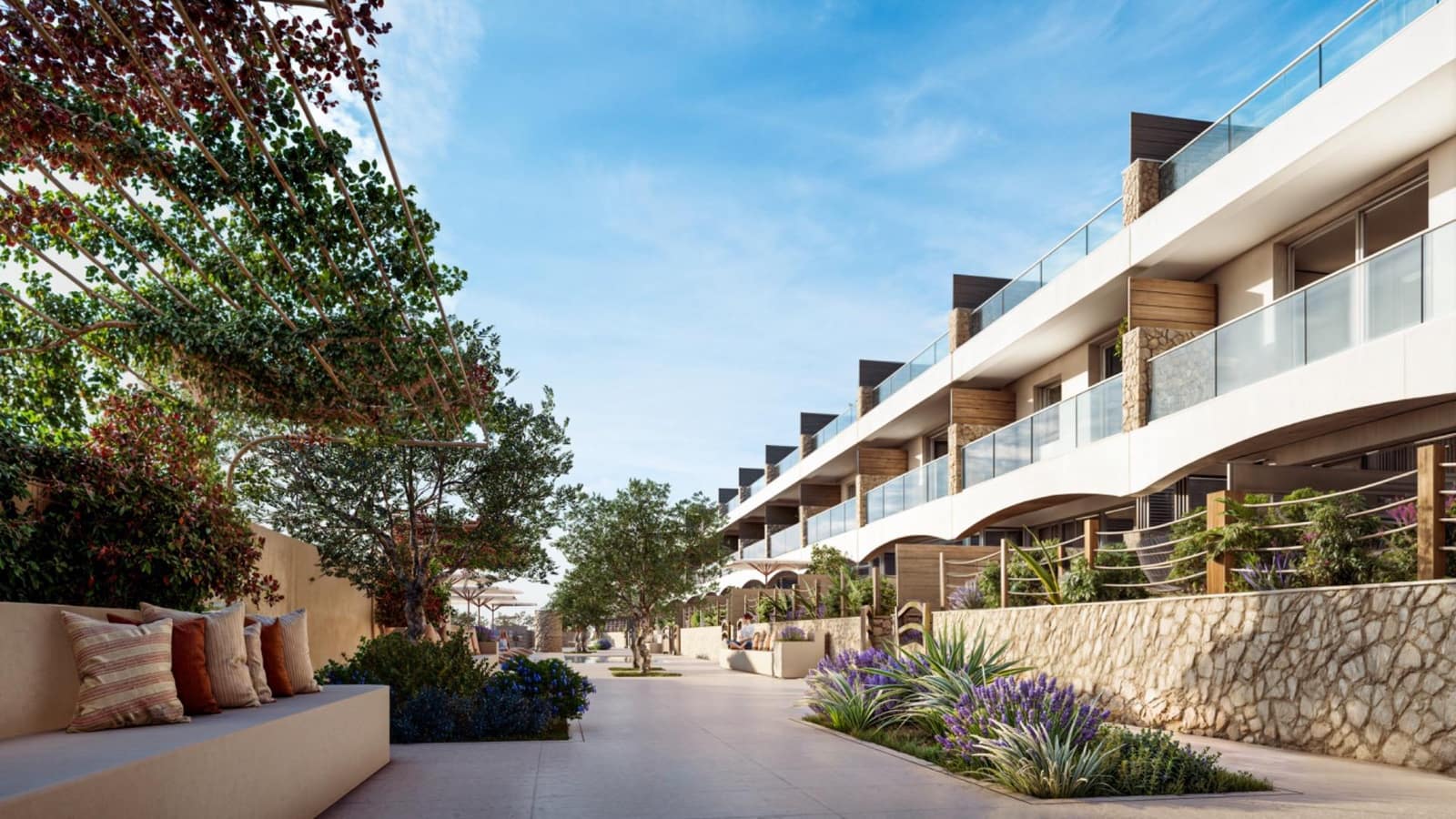 4 soveværelse Rækkehus til salg i Fornells med swimmingpool garage - € 900.000 (Ref: 8398580)