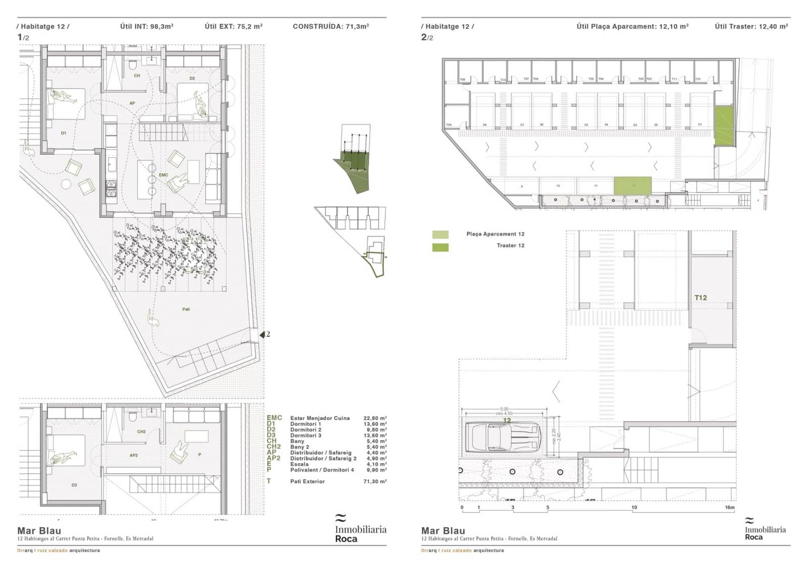 3 soveværelse Lejlighed til salg i Fornells med swimmingpool - € 595.000 (Ref: 9153910)