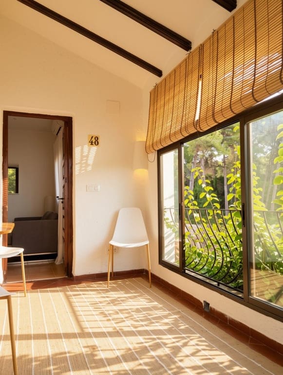 2 makuuhuone Bungalow vuokrattavana paikassa Javea / Xabia mukana uima-altaan 
autotalli - 1 400 € (Ref: 10065702)