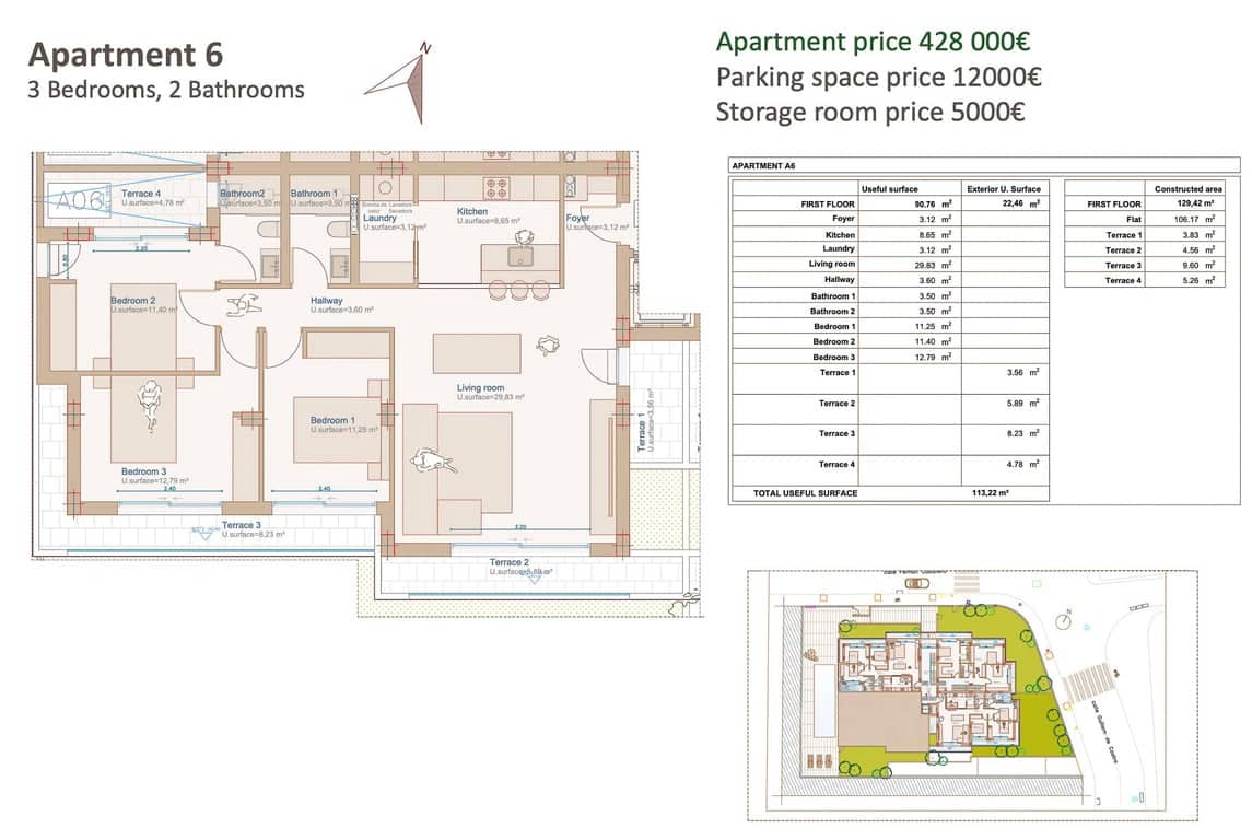 3 soveværelse Lejlighed til salg i Javea / Xabia med swimmingpool garage - € 428.000 (Ref: 10155843)