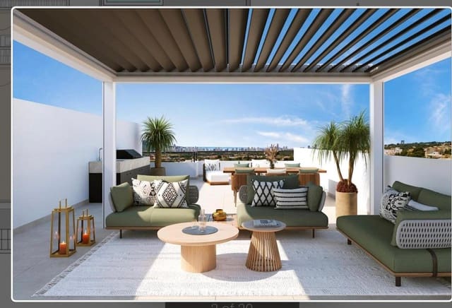 2 chambre Penthouse à vendre à Alfaz del Pi / L'Alfàs del Pi avec piscine - 360 000 € (Ref: 10159922)