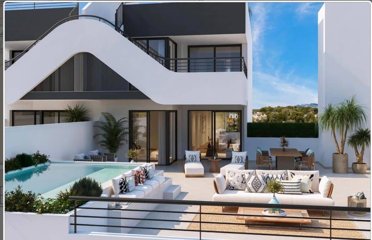 2 chambre Penthouse à vendre à Alfaz del Pi / L'Alfas del Pi avec piscine - 360 000 € (Ref: 10159922)