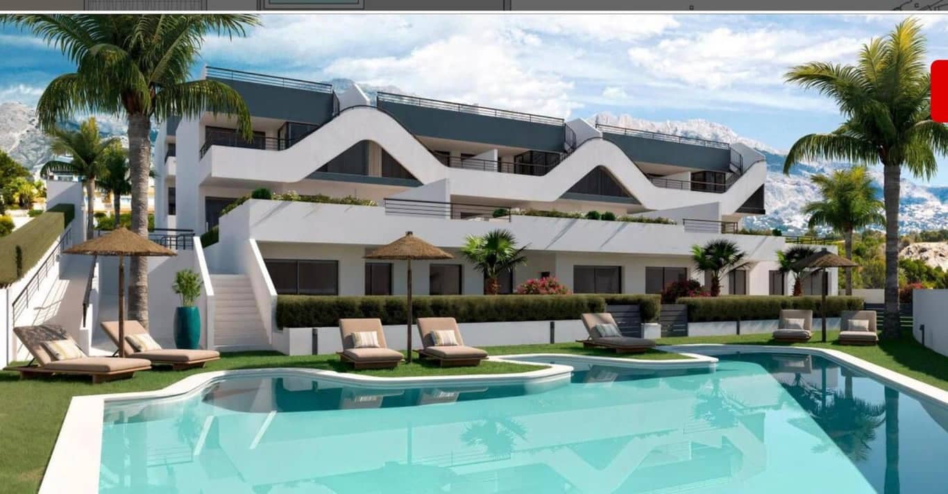 2 chambre Penthouse à vendre à Alfaz del Pi / L'Alfas del Pi avec piscine - 360 000 € (Ref: 10159922)