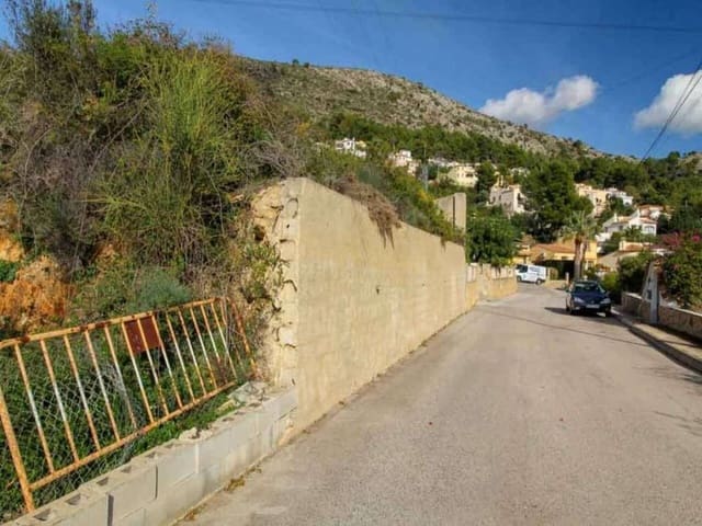 Bouwgrond te koop in Alcalalí / Alcanalí - € 82.000 (Ref: 8912377)