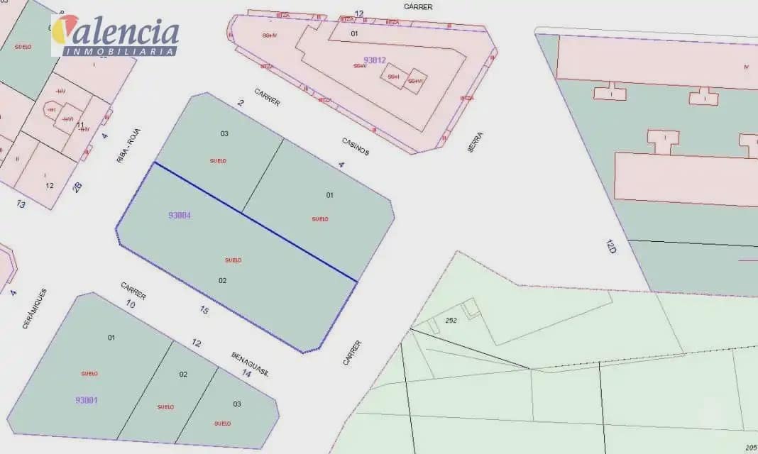 Building Plot for sale in Riba-roja de Turia - € 317,000 (Ref: 10007616)