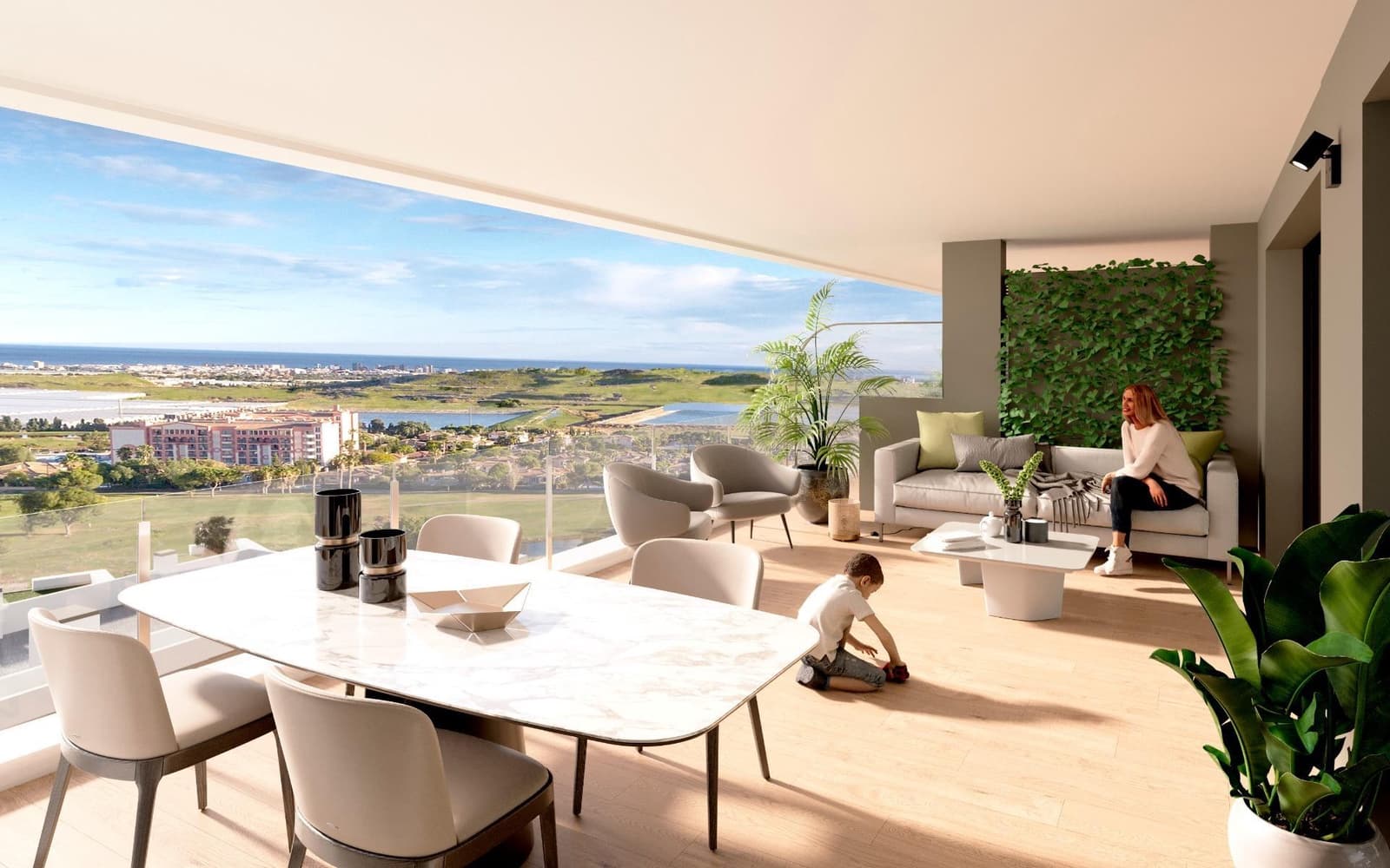 2 Zimmer Penthouse zu verkaufen in Muchamiel / Mutxamel mit Pool - 399.000 € (Ref: 10115741)