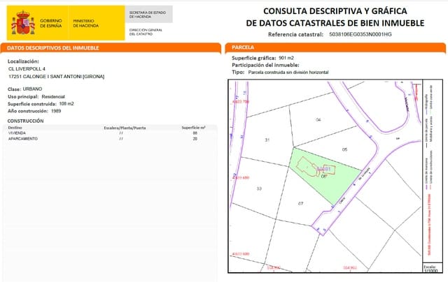 3 Zimmer Villa zu verkaufen in Calonge i Sant Antoni - 495.000 € (Ref: 10113258)