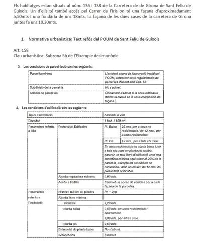 Grunde uden byggetilladelser til salg i Sant Feliu de Guíxols - € 450.000 (Ref: 6017718)