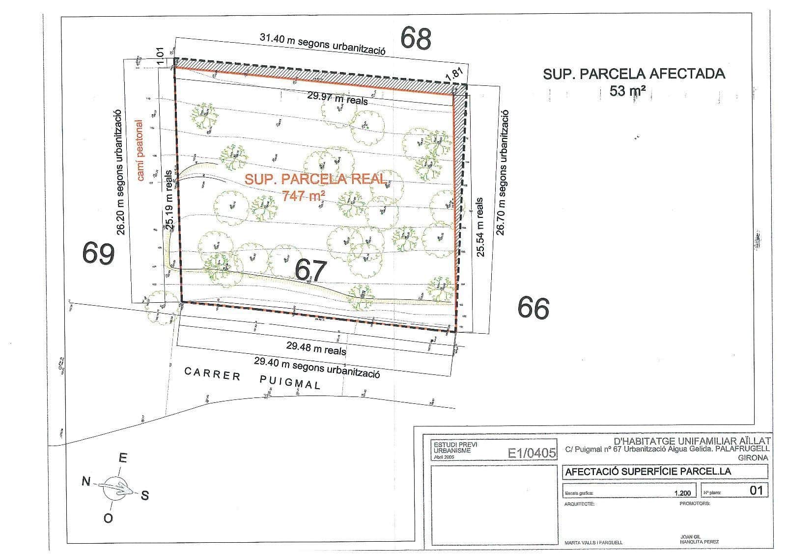 Grunde uden byggetilladelser til salg i Palafrugell - € 192.000 (Ref: 8938936)