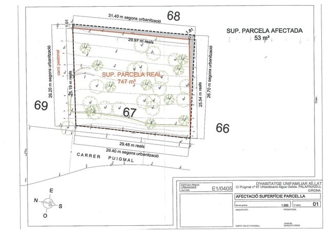 Landgrundstück zu verkaufen in Tamariu, Palafrugell - 192.000 € (Ref: 8938936)