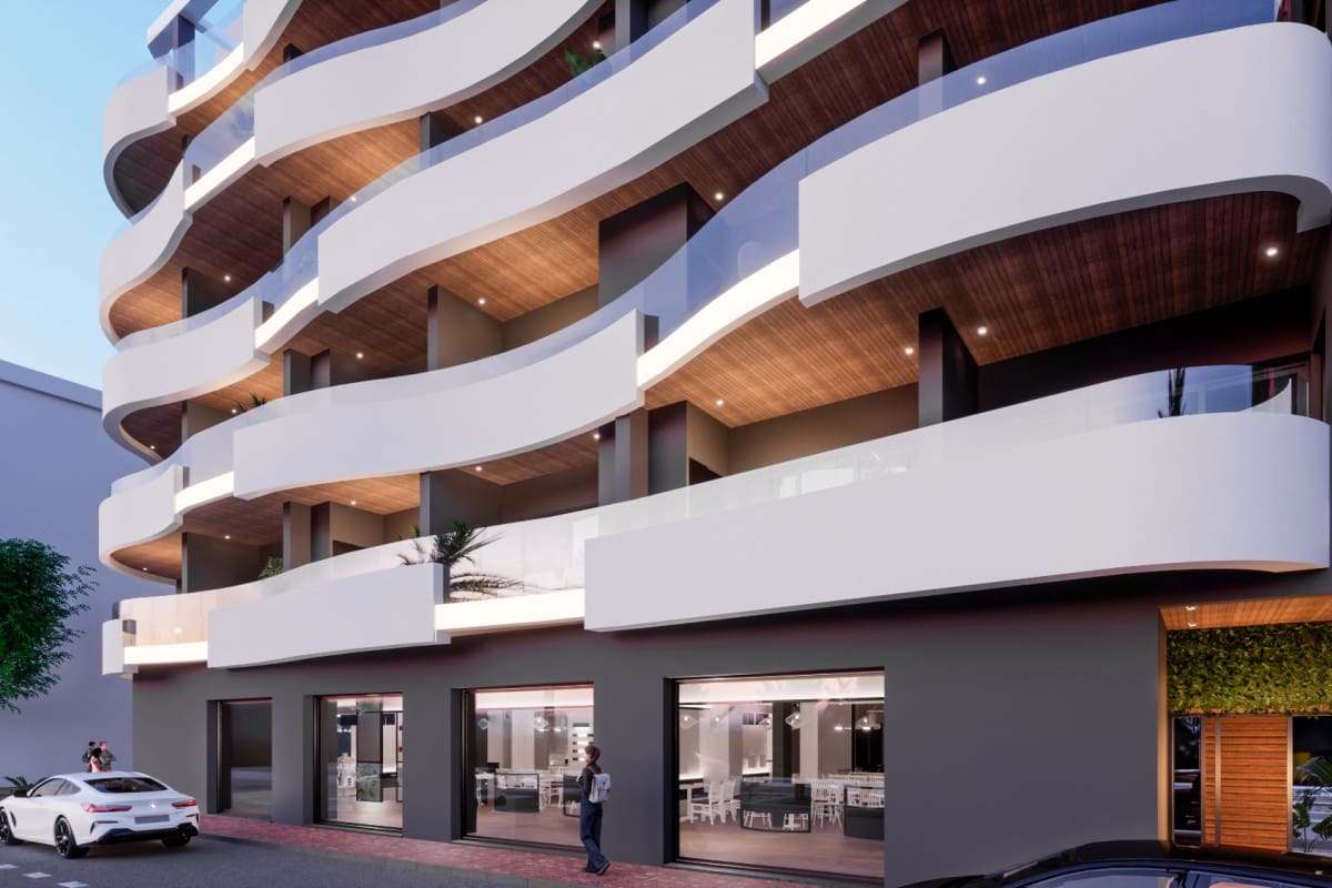 2 sypialnia Apartament na sprzedaż w Torrevieja z basenem - 309 000 € (Ref: 10003867)