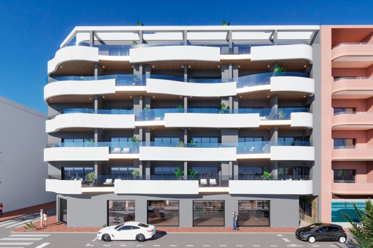 2 sypialnia Apartament na sprzedaż w Torrevieja z basenem - 309 000 € (Ref: 10003867)