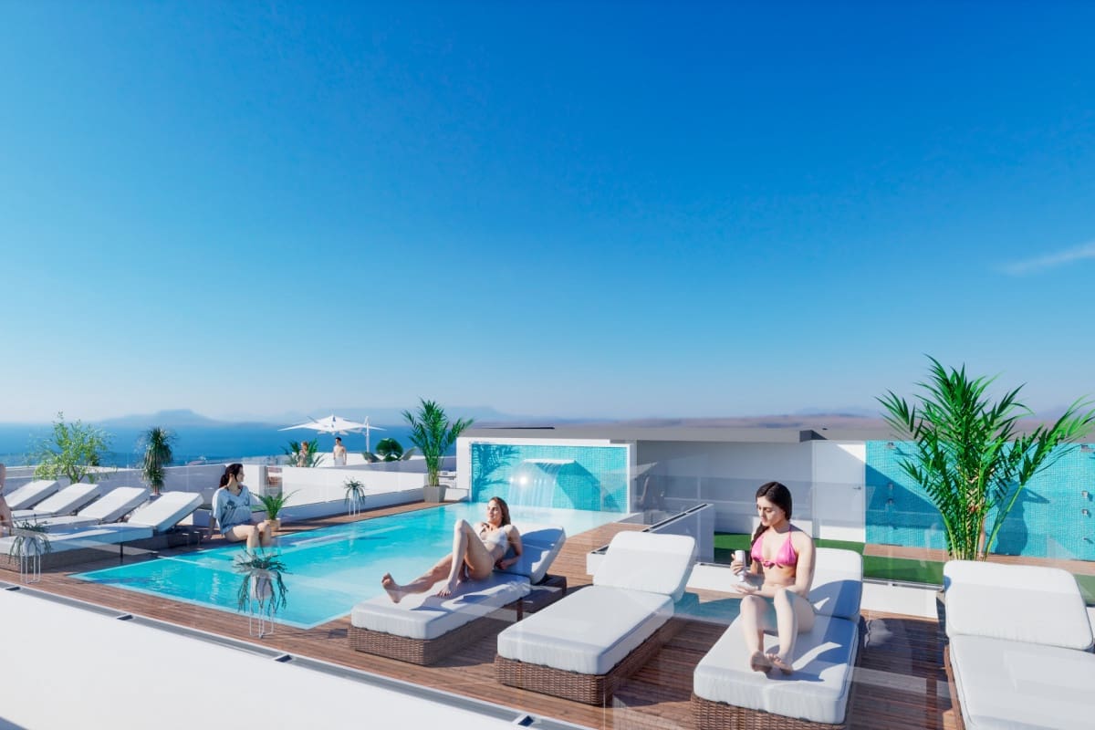 2 sypialnia Apartament na sprzedaż w Torrevieja z basenem - 309 000 € (Ref: 10003867)
