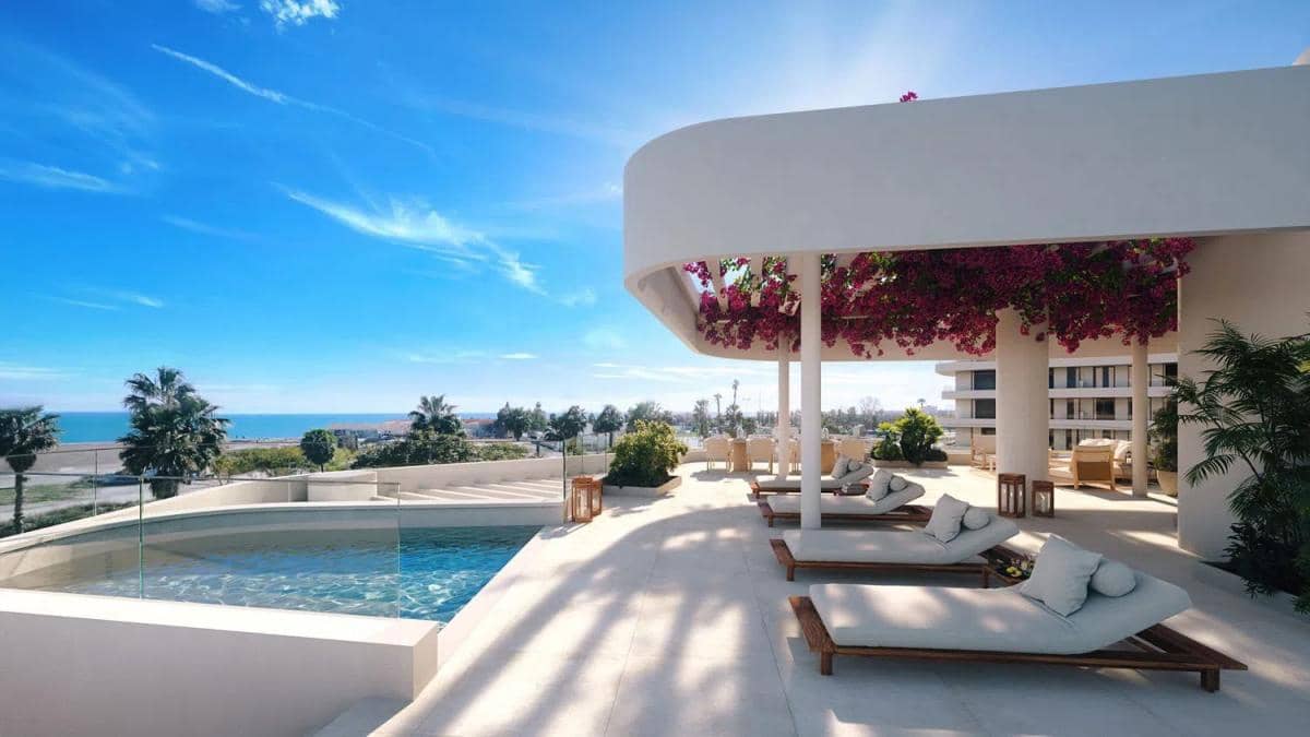 1 makuuhuone Huoneisto myytävänä paikassa Malaga kaupunki mukana uima-altaan - 755 000 € (Ref: 10003869)