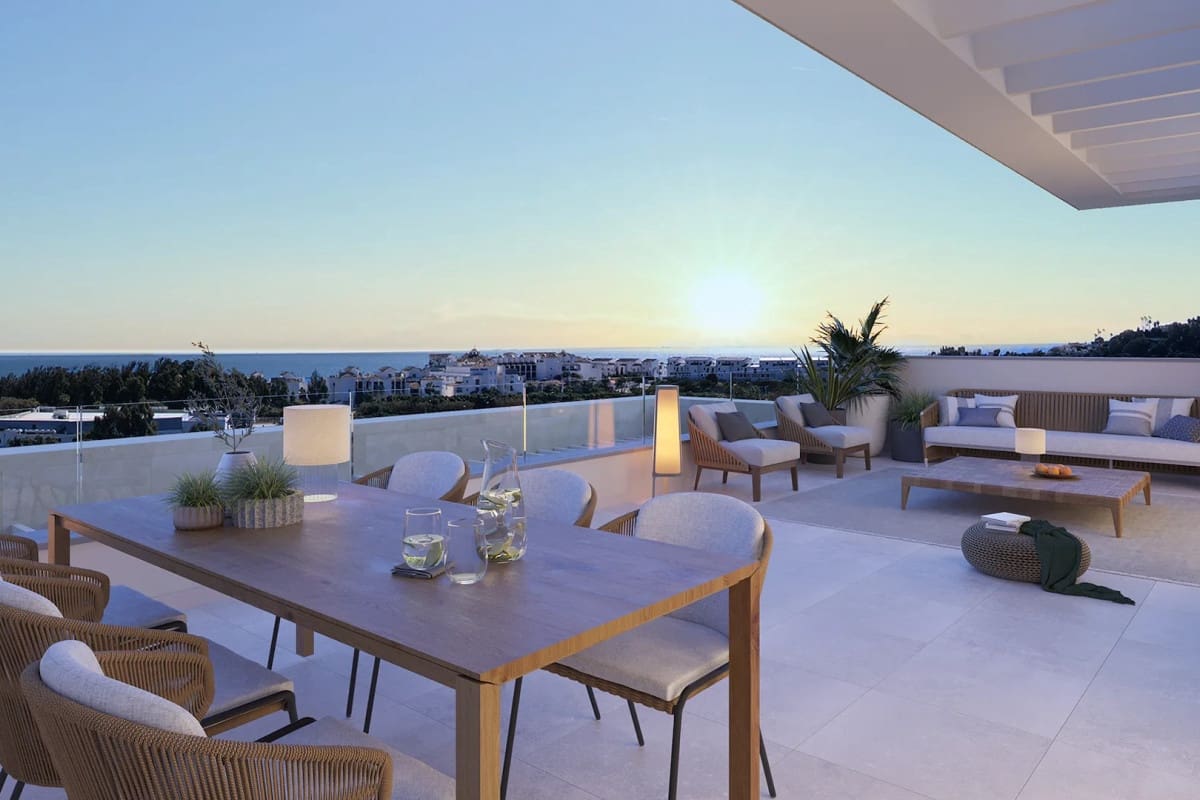1 quarto Apartamento para venda em Estepona com piscina - 233 000 € (Ref: 10003872)