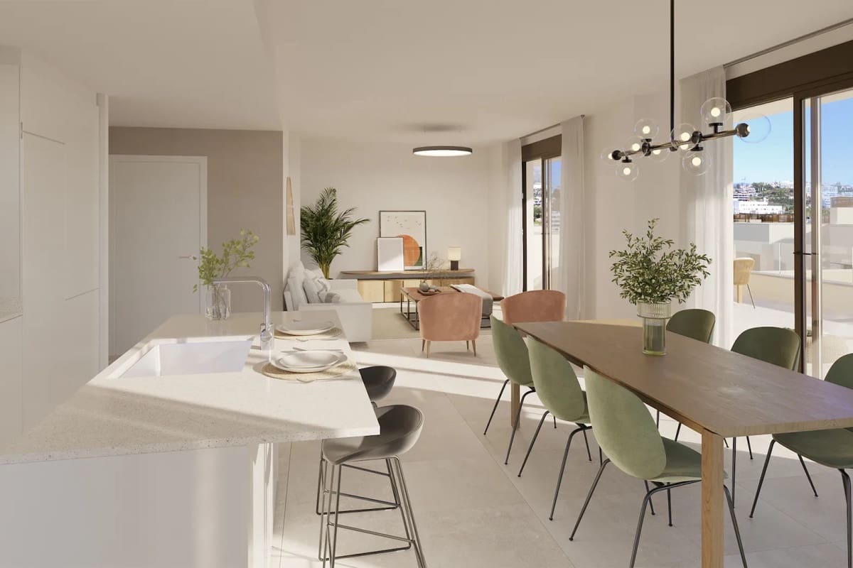 1 quarto Apartamento para venda em Estepona com piscina - 233 000 € (Ref: 10003872)