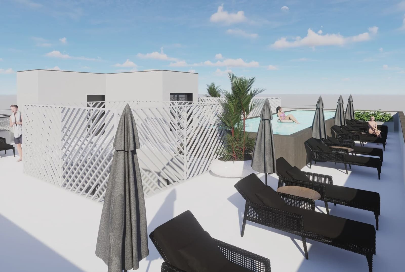2 sovrum Lägenhet till salu i Torrevieja med pool garage - 265 000 € (Ref: 10003875)