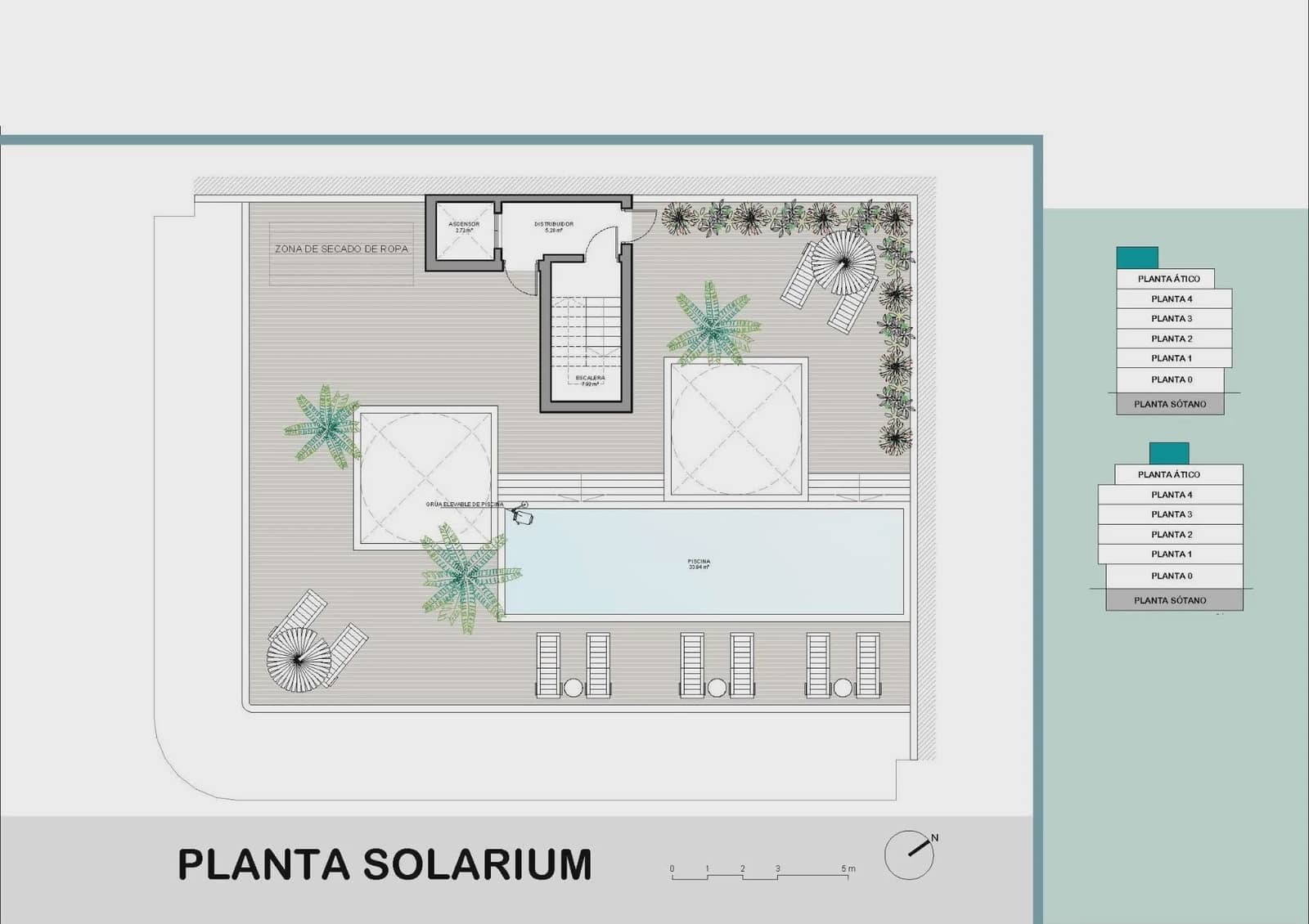 2 sovrum Lägenhet till salu i Torrevieja med pool garage - 265 000 € (Ref: 10003875)