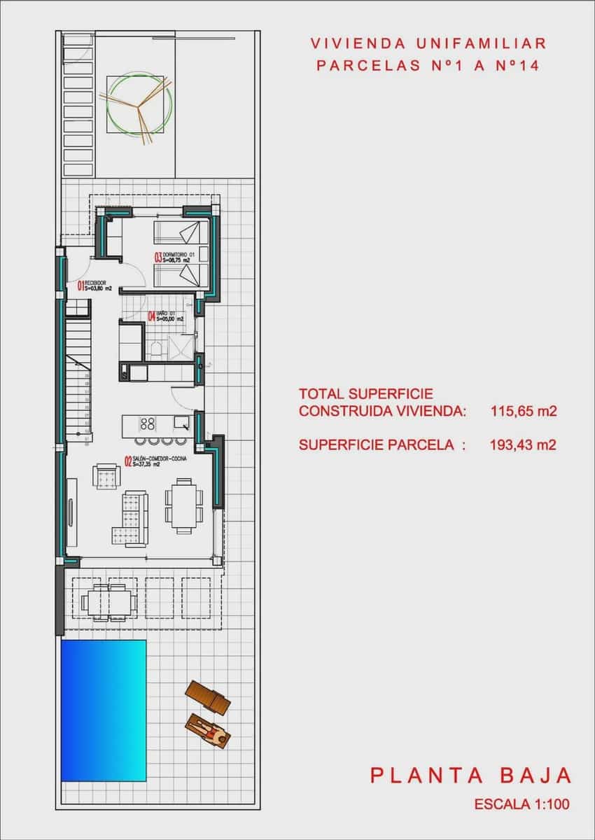 3 bedroom Villa for sale in Torrevieja with pool - € 550,000 (Ref: 10003877)