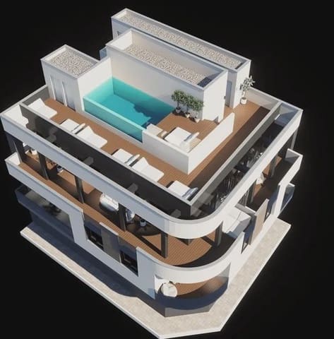 2 soveværelse Lejlighed til salg i Avenida Habaneras - Curva de Palangre, Torrevieja med swimmingpool - € 259.000 (Ref: 10003879)