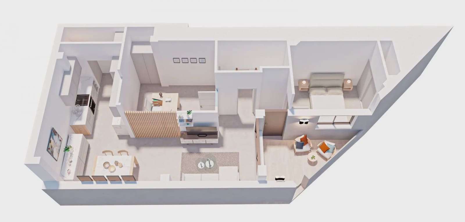 2 makuuhuone Huoneisto myytävänä paikassa Pilar de la Horadada - 149 900 € (Ref: 10003887)