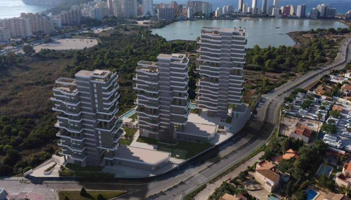2 sypialnia Apartament na sprzedaż w Calpe / Calp z basenem - 668 400 € (Ref: 10003893)