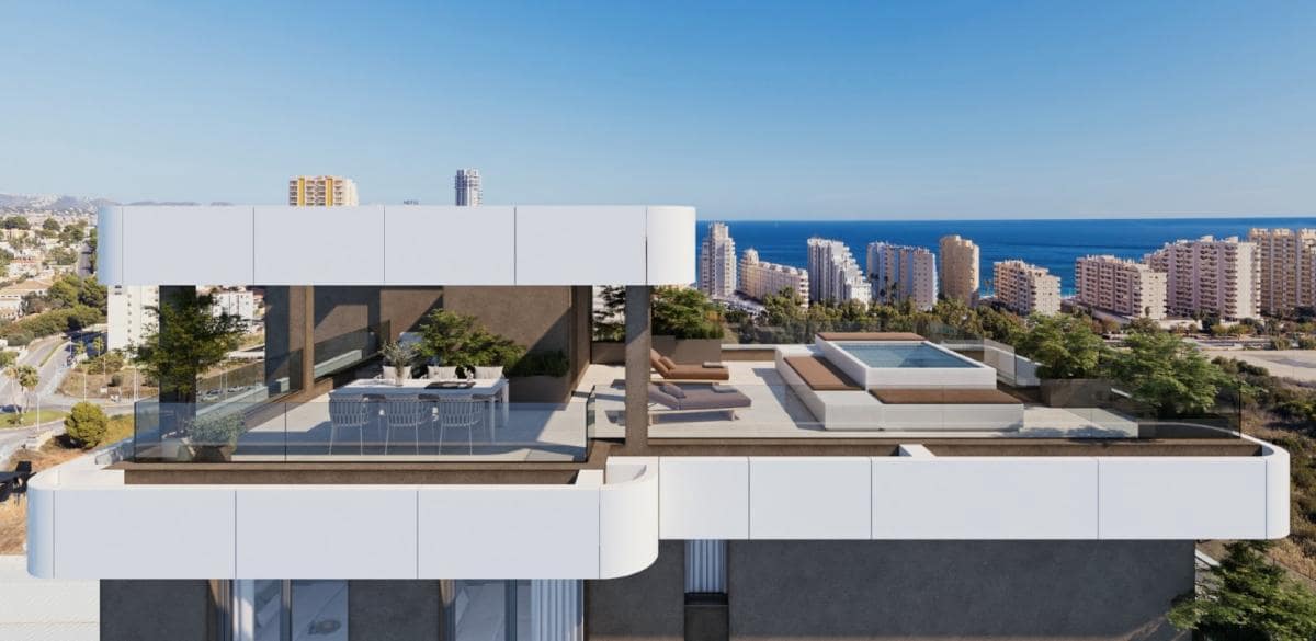 2 sypialnia Apartament na sprzedaż w Calpe / Calp z basenem - 668 400 € (Ref: 10003893)