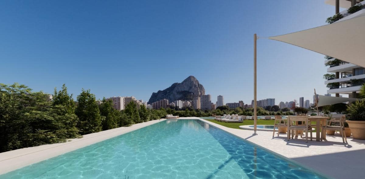 2 sypialnia Apartament na sprzedaż w Calpe / Calp z basenem - 668 400 € (Ref: 10003893)