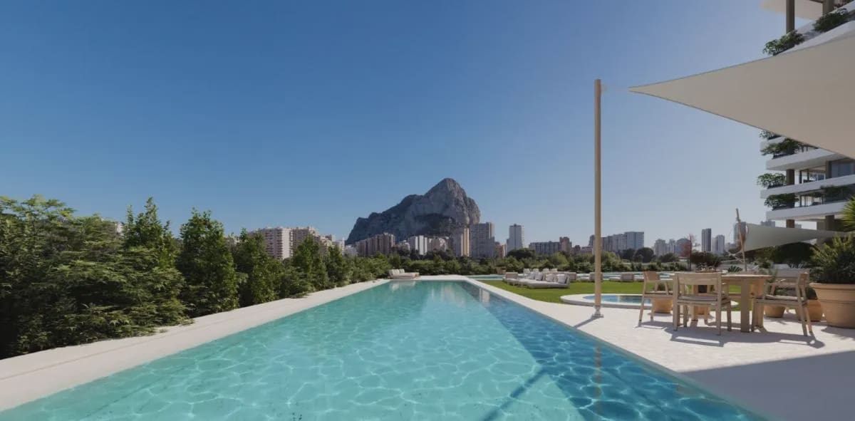 2 bedroom Apartment for sale in Calpe / Calp with pool - € 668,400 (Ref: 10003893)