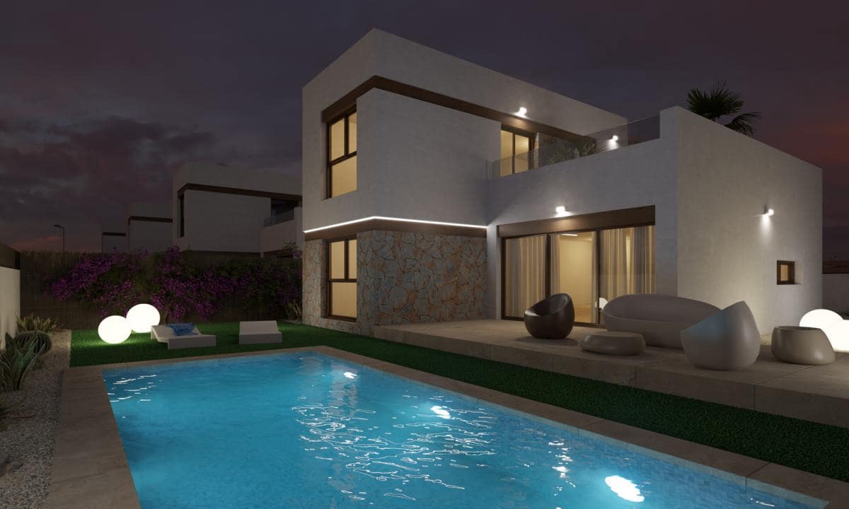 3 bedroom Villa for sale in Algorfa with pool - € 489,000 (Ref: 10003896)