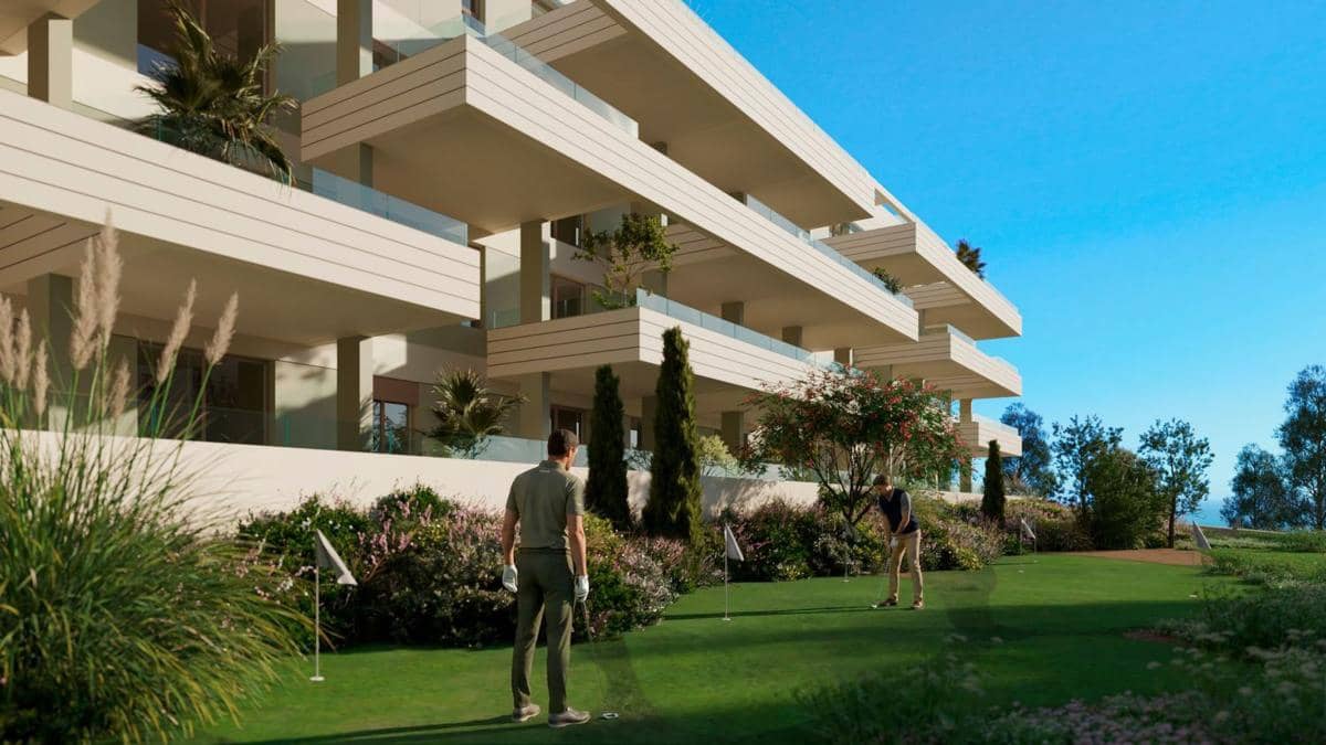 2 sypialnia Apartament na sprzedaż w Mijas z basenem garażem - 378 000 € (Ref: 10005754)