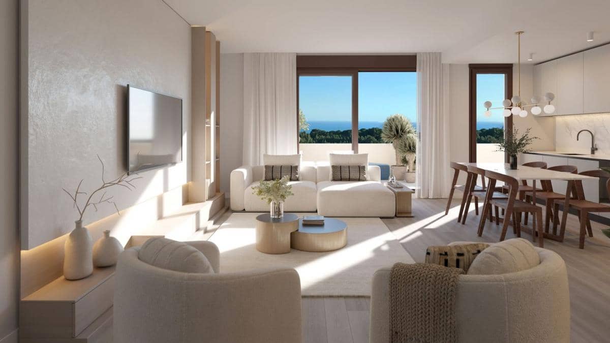 2 sypialnia Apartament na sprzedaż w Mijas z basenem garażem - 378 000 € (Ref: 10005754)