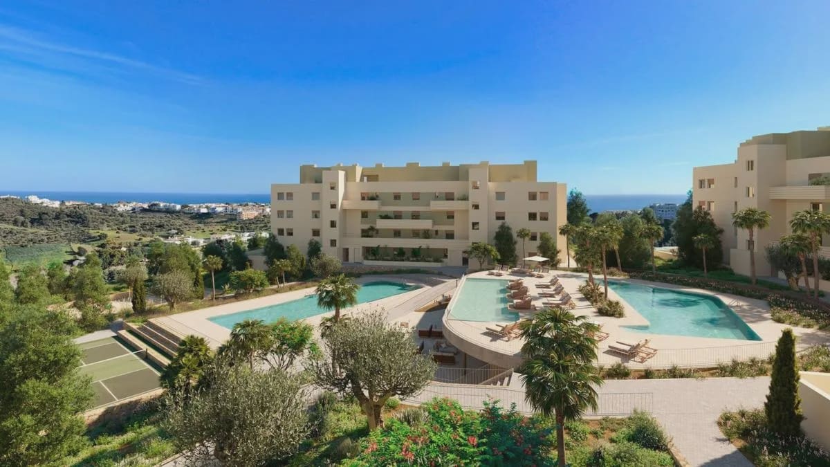 2 sypialnia Apartament na sprzedaż w Mijas z basenem garażem - 378 000 € (Ref: 10005754)