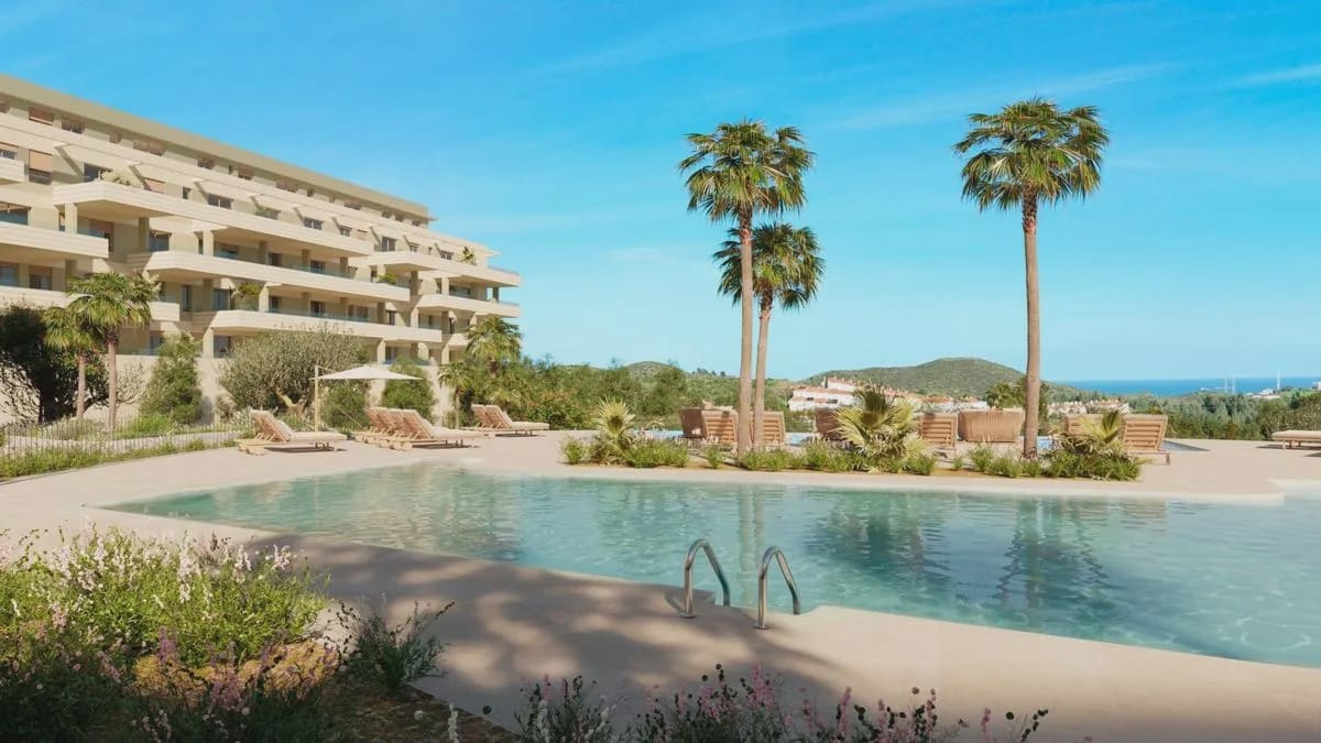 2 sypialnia Apartament na sprzedaż w Mijas z basenem garażem - 378 000 € (Ref: 10005754)