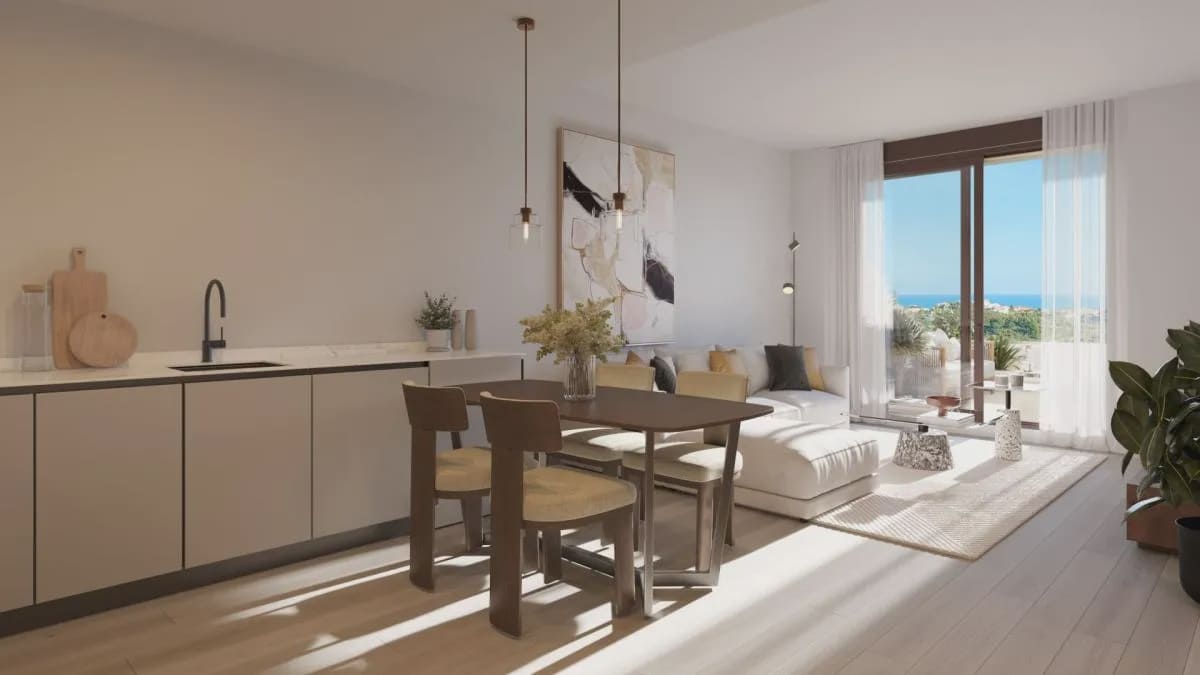 2 sypialnia Apartament na sprzedaż w Mijas z basenem garażem - 378 000 € (Ref: 10005754)