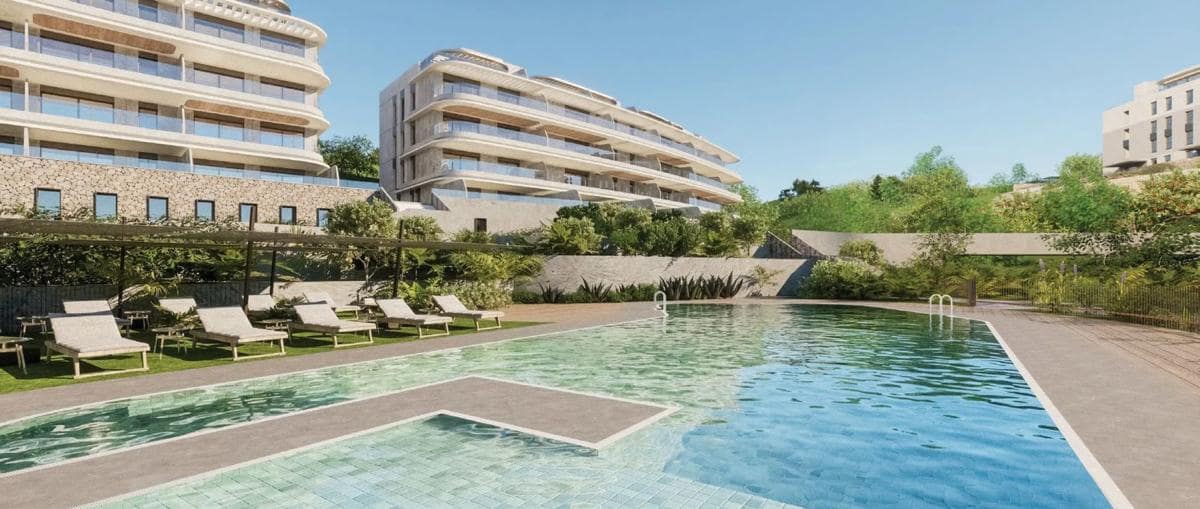 2 sovrum Lägenhet till salu i Mijas med pool - 395 000 € (Ref: 10005756)