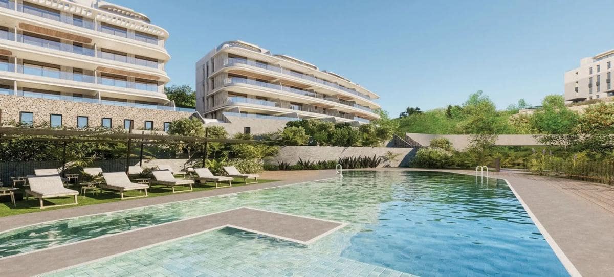 2 sovrum Lägenhet till salu i Mijas med pool - 395 000 € (Ref: 10005756)