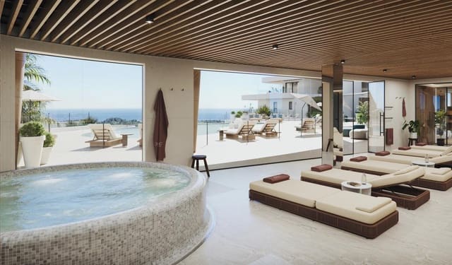 1 chambre Appartement à vendre à Hipódromo - Cerrado del Águila, Mijas avec piscine - 390 000 € (Ref: 10005760)