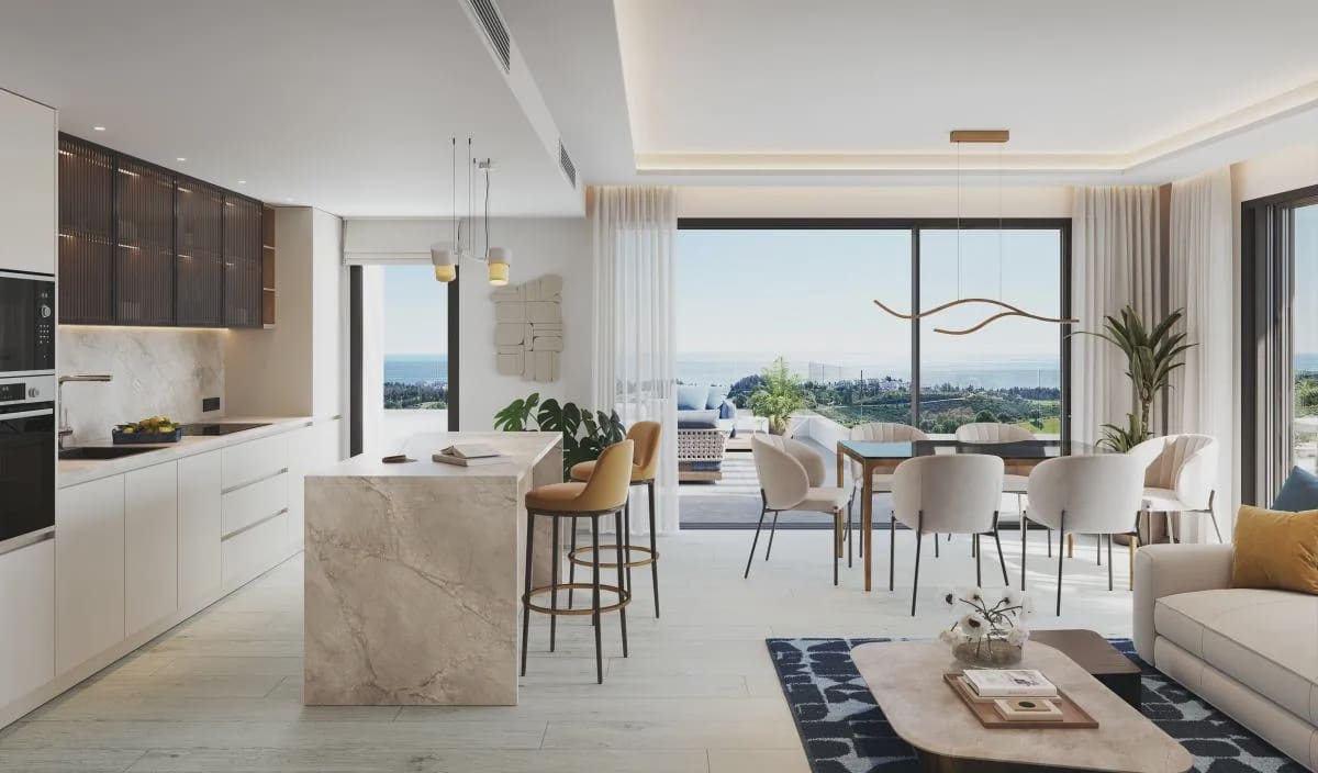 1 sovrum Lägenhet till salu i Mijas med pool - 390 000 € (Ref: 10005760)